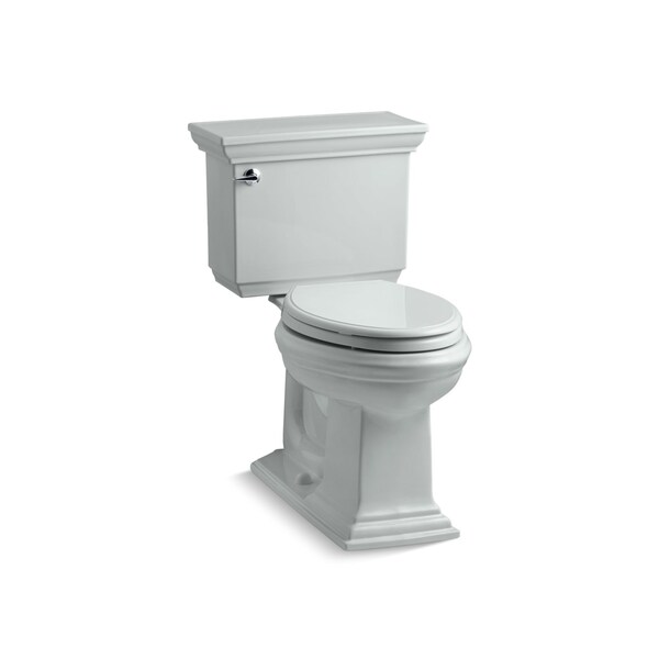 Stately Elongated 1.28 GPF Chair Height Toilet